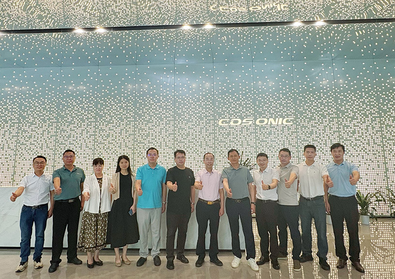 汉中职业技术学院到访888腾博会智能发展校企合作互换